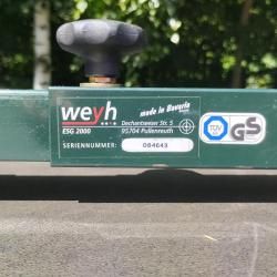 станок для пристрелки weyh egs 2000