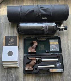 Steyr LP10, Баллон, 2 Рукоятки, Scatt Basic