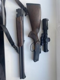Steyr Mannlicher Duet 12*76/243win