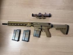 Страйкбольная винтовка (East Crane) M110A1 SDMR HK417 14.5 Inch EC-203-DY-UP