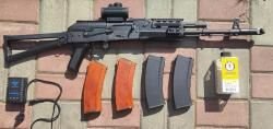 Страйкбольный автомат G&G GKSG74 (АКС-74)