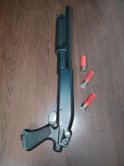 Страйкбольный дробовик (Cyma) CM351 M870 (металл, пластик)