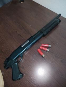 Страйкбольный дробовик (Cyma) CM351 M870 (металл, пластик)