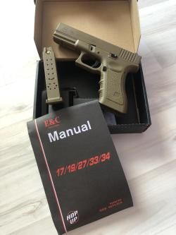 Страйкбольный Glock 17 “east crane”