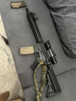 Страйкбольный карабин East Crane M4A1 SOPMOD Block II UP + комплект