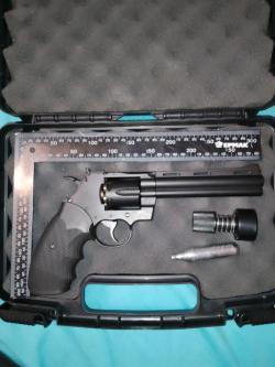 Страйкбольный кольт питон 6