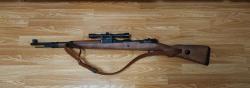 Страйкбольный Mauser К98K (6мм, грингаз, металл/дерево) от PPS с оптическим прицелом