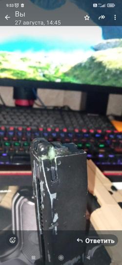 Страйкбольный пистолет Beretta M9A1 Tan KJW Greengas GBB