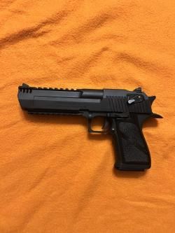 Страйкбольный пистолет Cybergun WE Desert Eagle .50AE GBB Black
