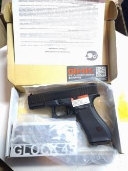 Страйкбольный пистолет GHK G45 MOS V.2 Cerakote Aluminum Version