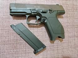 Страйкбольный пистолет (KIZUNA WORKS) ПЛ-15К (Metallic Cerakote Brown)