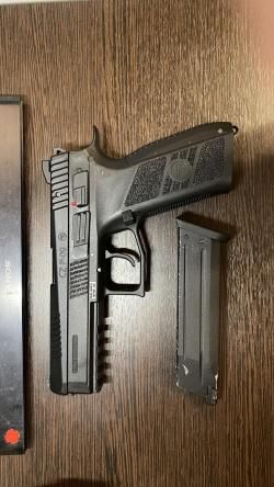 Страйкбольный пистолет KJW CZ P09 6мм