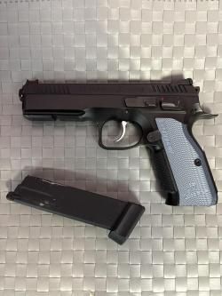 Страйкбольный пистолет KJW CZ Shadow 2, Green Gas GBB
