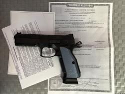 Страйкбольный пистолет KJW CZ Shadow 2, Green Gas GBB