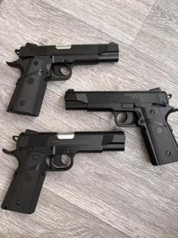 Пневматический пистолет stalker s1911g