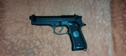 Страйкбольный пистолет WE Beretta M92 GBB Black (WE-M001)