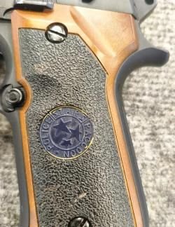 Страйкбольный пистолет WE Beretta M92F Samurai Edge (Resident Evil)