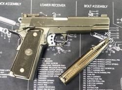 Страйкбольный пистолет WE Colt M1911 6мм