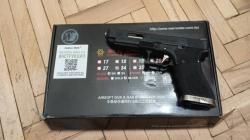 Страйкбольный Пистолет WE Glock 34 Custom BK (GP660-34-BS)