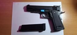 Страйкбольный пистолет (WE) Hi-Capa 5.1 R GBB (Black)