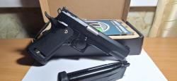 Страйкбольный пистолет (WE) Hi-Capa 5.1 R GBB (Black)