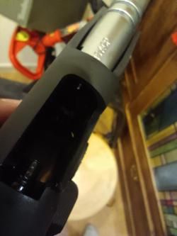 Страйкбольный пистолет WE HI-CAPA 6" T-Rex Customs in Titanium Barrel