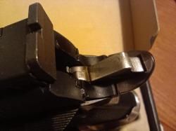 Страйкбольный пистолет WE HI-CAPA 6" T-Rex Customs in Titanium Barrel