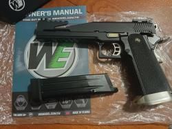 Страйкбольный пистолет WE HI-CAPA 6" T-Rex Customs in Titanium Barrel