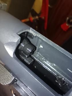 Страйкбольный пистолет WE HI-CAPA 6" T-Rex Customs in Titanium Barrel