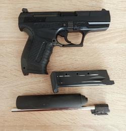 Страйкбольный пистолет (WE) PX001 Walther P99 Black CO2