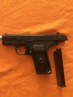 Страйкбольный пистолет WE TT (Black, WE-E012BK)