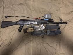 Страйкбольный привод АК-74М E&L