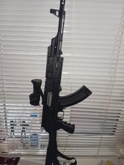 Страйкбольный привод Cyma АК-47 АКМС Tactical (CM.039U)