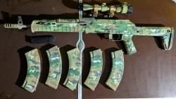 Страйкбольный привод cyma Magpul Zhukov CM077