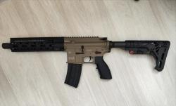 Страйкбольный привод East Crane HK 416D tan RIS Geissele 10