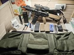 Страйкбольный привод Карабин East Crane AR15 cqbr