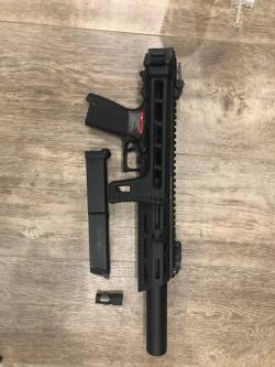 Страйкбольный привод SMC-9 GBB (G&G)