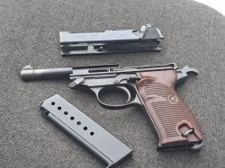 Макет пистолета Вальтер Walther HP, аналог P-38 в отличном состоянии.