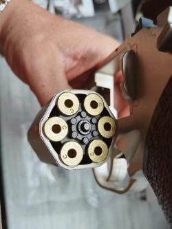 Револьвер Chiappa Rhino 50DS .357 CO2 Revolver ( Silver )