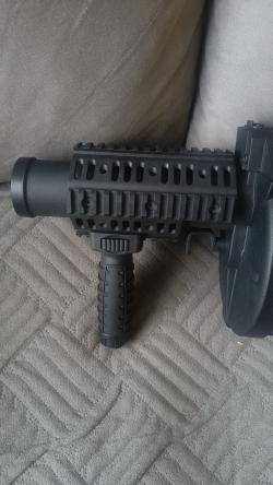 Страйкбольный шестиствольный Гранатомет MGL (ICS) (Black)