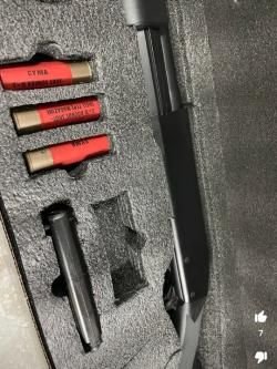 Страйкбольный спринговый дробовик Cima CM350LM Remington M870, металлический, длинный