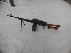 Страйкбольный ВВД - пулемет ПКМ производитель A&K