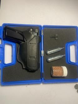 Страйкбольный/Хардбольный пистолет пневматический Ekol ES66 S