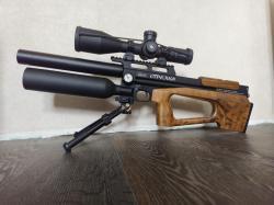 Стрелка PCP 5,5 в супер красивом ложе с прицелом Discowery HD gen2 5-30