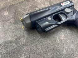 Стреляющий электрошокер Гром КД 111 (+1 картридж светошумовой, фонарь, лазер)