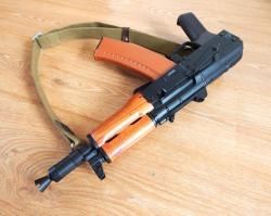 Стрейкбольная АКС-74У( Ксюха). CYMA CM.045A. Рабочая с комплектом.  