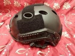 Шлем тактический (реплика) с фонарём и тактическими очками