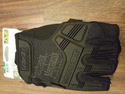 Тактические перчатки Меканикс Импакт (Mechanix Impact Fingerless), чёрные, размер 11/XL