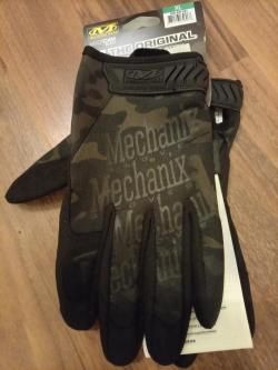 Тактические перчатки Меканикс Оригинал (Mechanix Original), чёрный мультикам, размер 11/XL