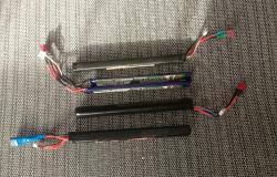 LI-PO аккумуляторы для страйкбольных приводов